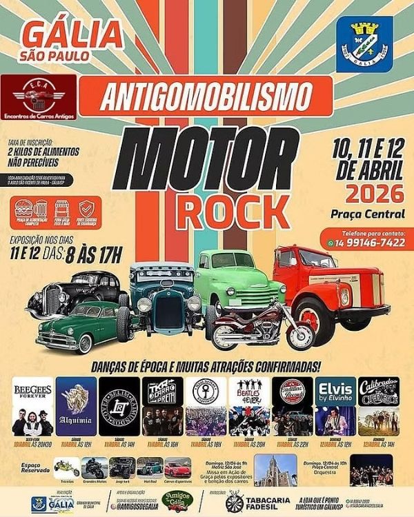 Antigomobilismo Motor Rock – abril/26